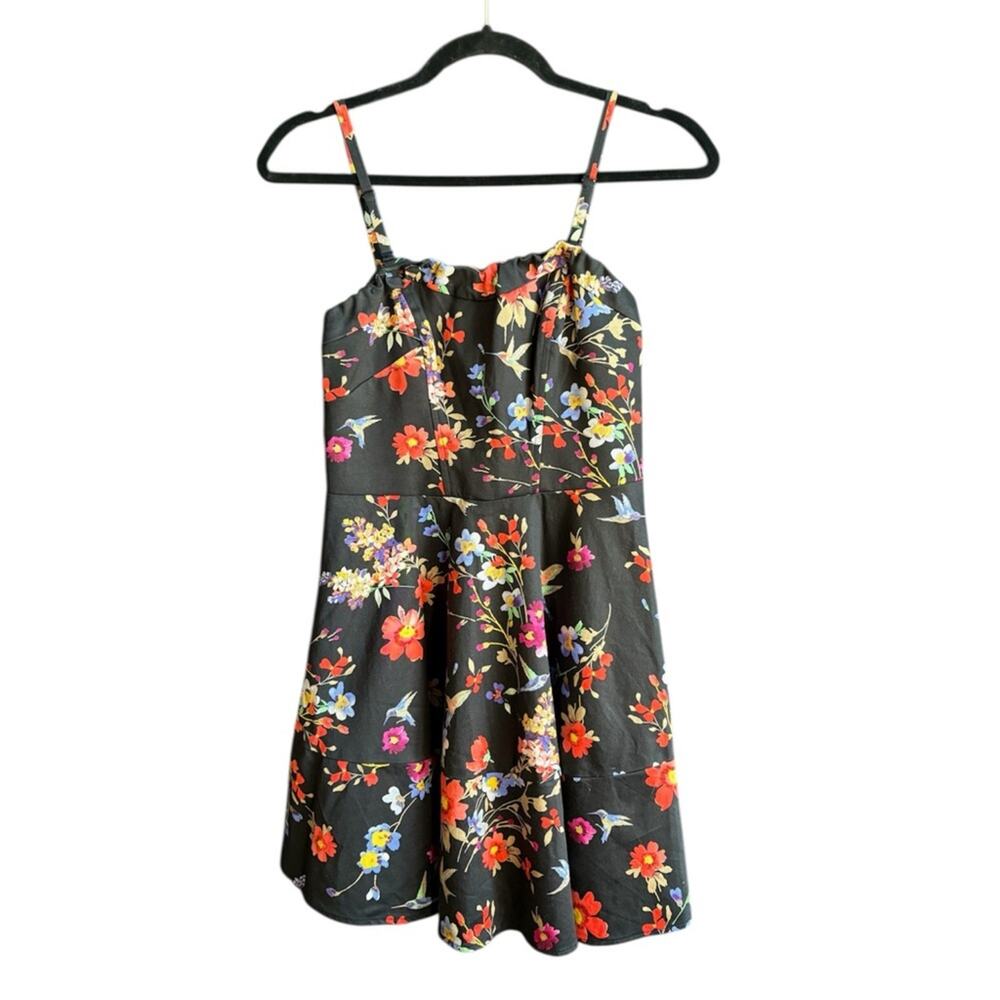Floral Y2K Express Spaghetti Strap Dress size 2